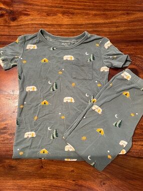Kyte Baby Camping Print Pajama Set